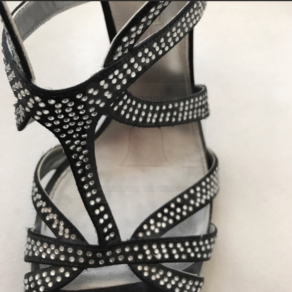 Via Spiga Rhinestone Heels - Picture 2 of 7